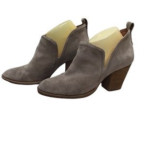 Women’s Jeffrey Campbell Rosalee Suede Ankle Booties 3 Inch heel
